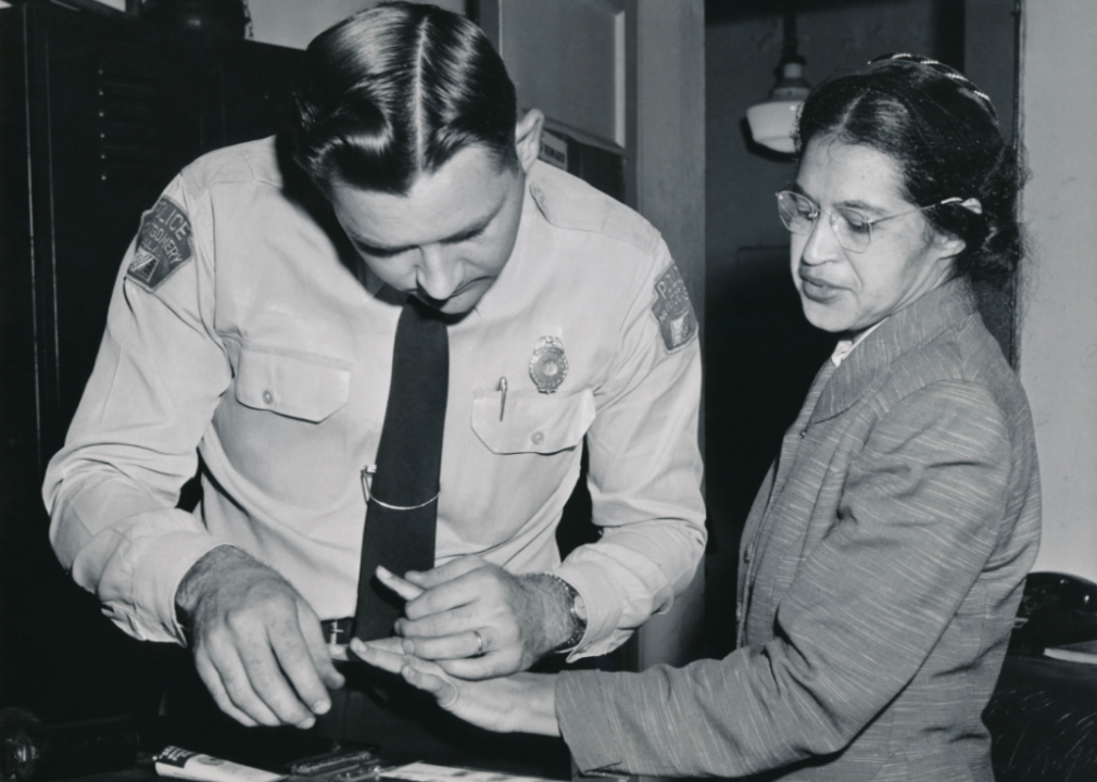 1955: The Montgomery bus boycott